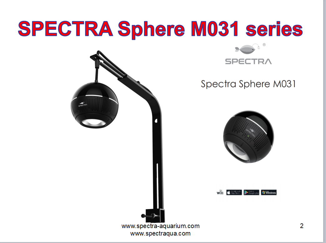 Spectra aquarium led